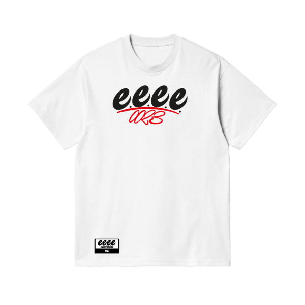 eeee Logo Tee White